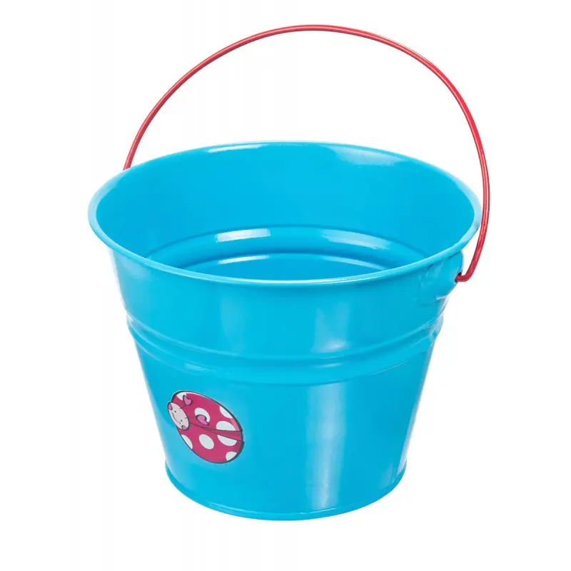 Galetuta din metal pentru copii KIDS GARDEN, albastra