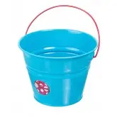Galetuta din metal pentru copii KIDS GARDEN, albastra