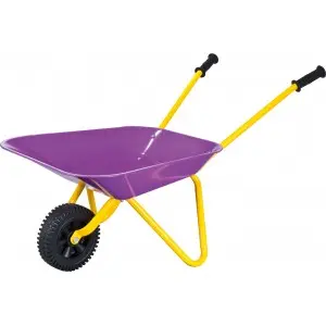 Roaba mica pentru copii KIDS GARDEN, mov/galben
