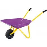 Roaba mica pentru copii KIDS GARDEN, mov/galben