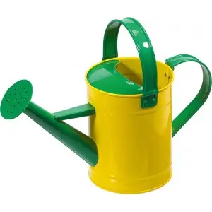 Stropitoare din metal pentru copii KIDS GARDEN, galbena