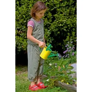 Stropitoare din metal pentru copii KIDS GARDEN, galbena