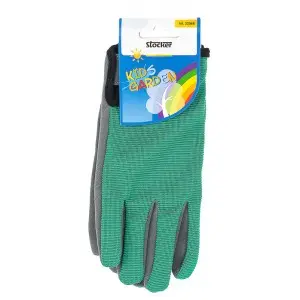 Manusi de gradina pentru copii KIDS GARDEN, verde