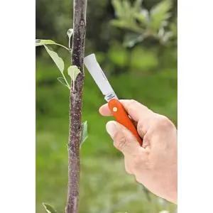 Cutit briceag pentru altoit cu lama de 55 mm si pana