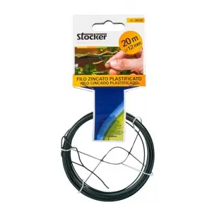 Fir zincat plastificat pentru legat