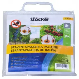 Balon pentru speriat pasari, Ø 40 cm, alb