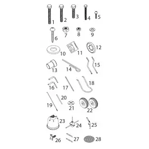 Saiba plata diametru 6mm ST3906, ST3907