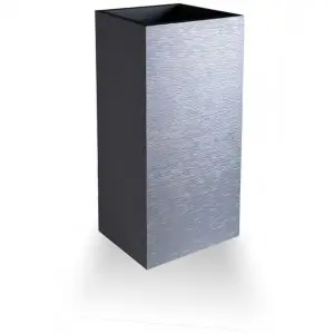 Ghiveci patrat inalt Arca Eda Design Graphite