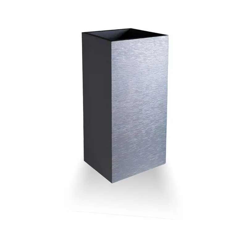 Ghiveci patrat inalt Arca Eda Design Graphite