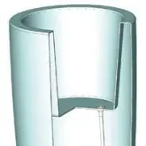 Suport ghiveci Arca Design Shuttle rotund