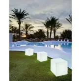 Cub iluminare gradina si terasa Arca Luce Light, LED alb