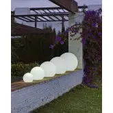 Sfera iluminare terasa si gradina Arca Luce Light, LED RGB