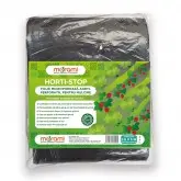 Folie microporoasa neagra perforata pentru mulcire, Horti-Stop, 50 g/mp