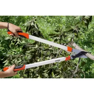 Cleste profesional tip bypass pentru taiat crengi, cu lama curbata, 80 cm