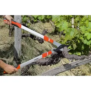 Cleste tip bypass, pentru taiat crengi, cu maner telescopic 75 - 100 cm