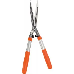 Foarfeca pentru tuns gard viu, cu maner din aluminiu si lama ondulata, 50 cm