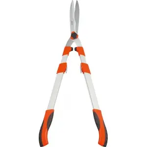 Foarfeca pentru tuns gard viu, cu maner telescopic din aluminiu, 73 - 87 cm