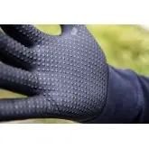 Manusi de gradina Bamboo, negru/verde