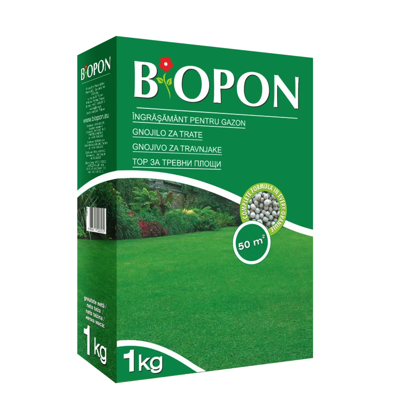 Ingrasamant granulat pentru gazon Biopon