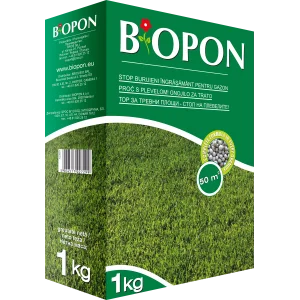Ingrasamant granulat pentru gazon stop buruieni Biopon