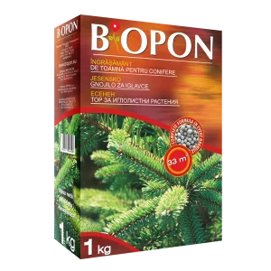 Ingrasamant granulat de toamna pentru conifere Biopon