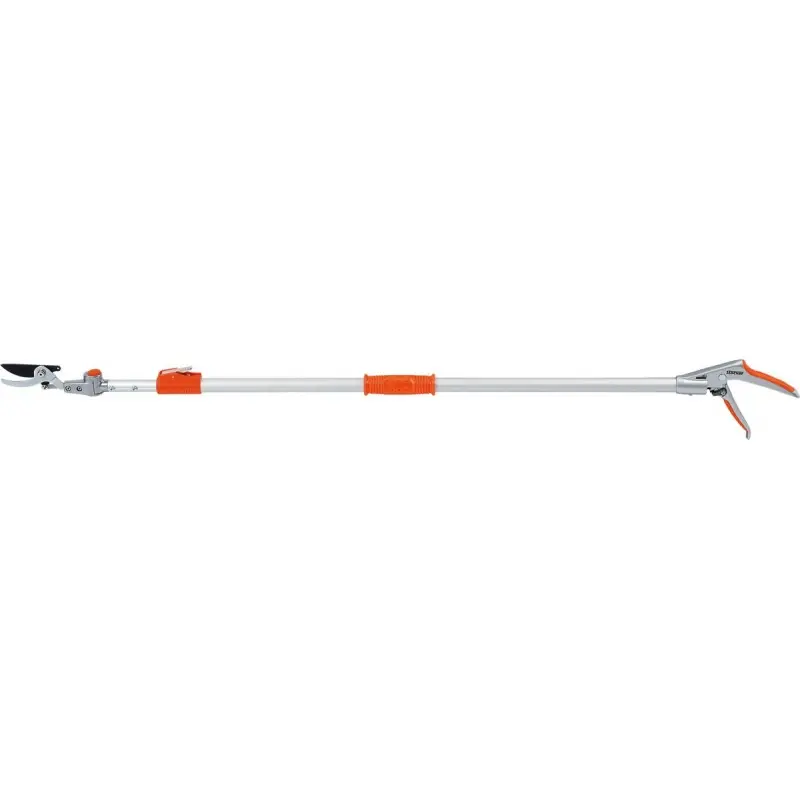 Foarfeca profesionala pentru taiat cu cap orientabil, cu brat lung telescopic 180 - 300 cm
