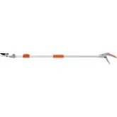 Foarfeca profesionala pentru taiat cu cap orientabil, cu brat lung telescopic 180 - 300 cm