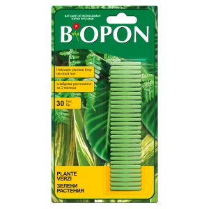 Batoane de ingrasamant plante verzi set 30 buc Biopon