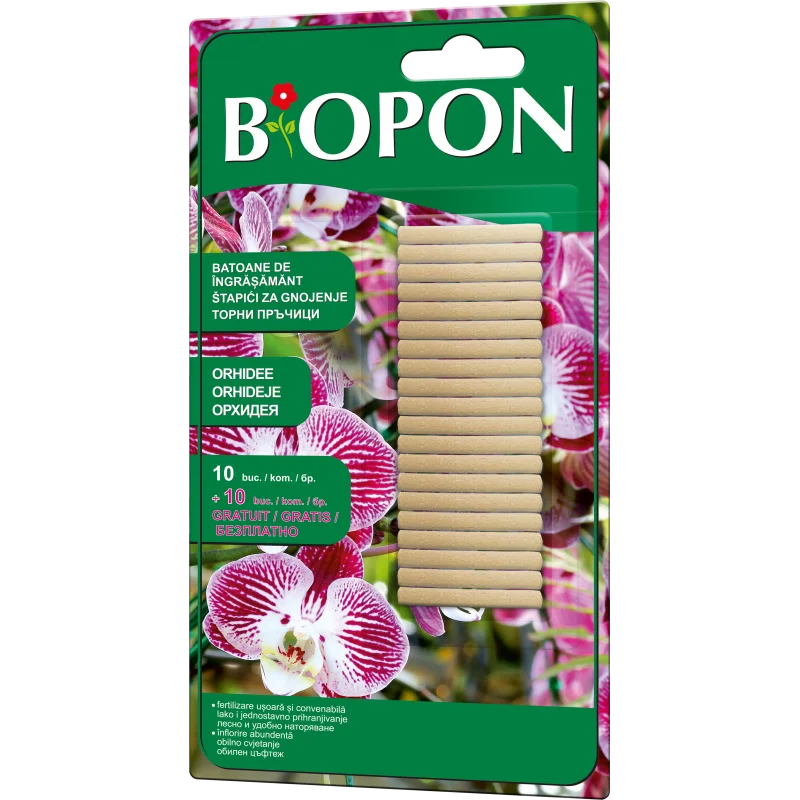 Batoane de ingrasamant orhidee set 30 buc Biopon