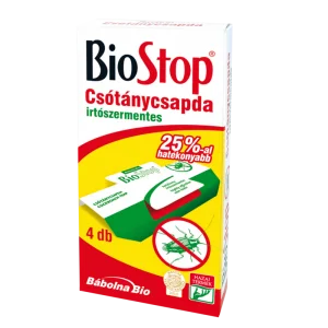 Capcana BioStop atractanta pentru gandaci de bucatarie, set 4 buc