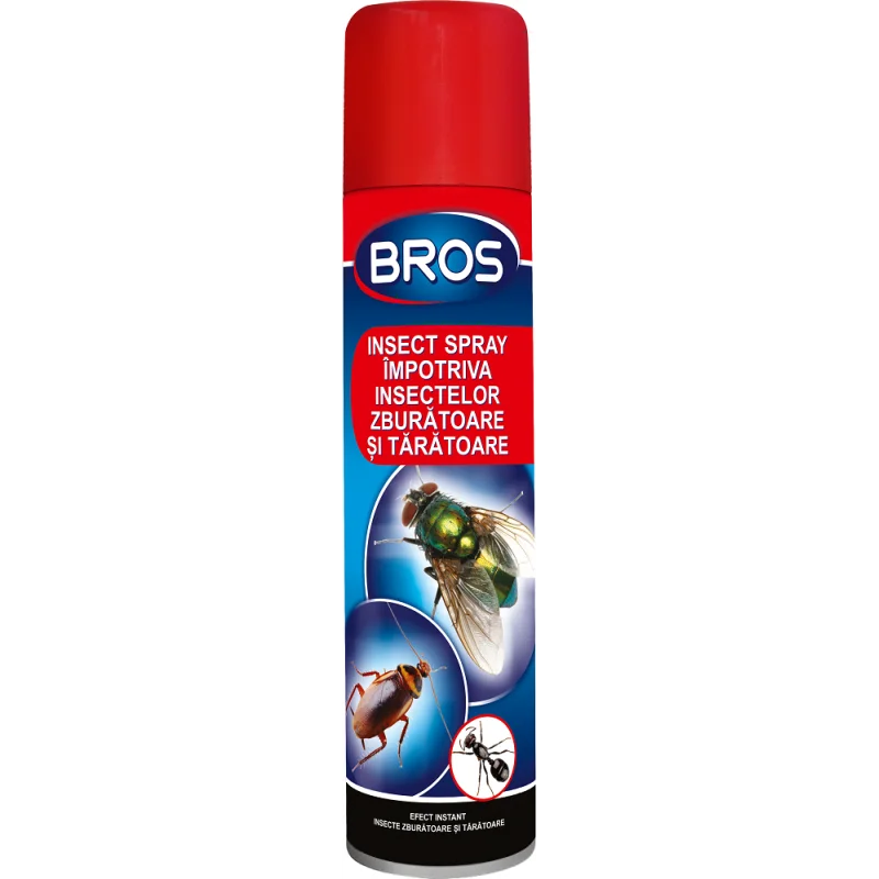 Insect spray Bros impotriva insectelor zburatoare si taratoare
