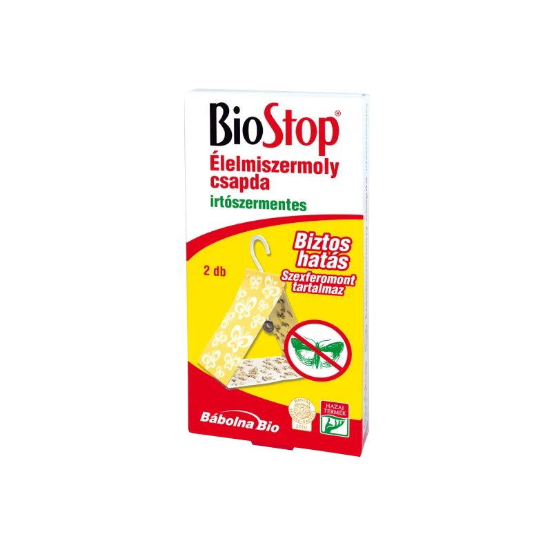 Capcana BioStop contra moliilor de alimente, cu feromoni, set 2 buc