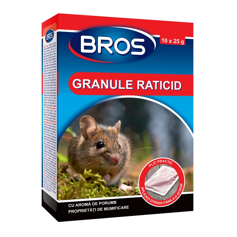 Granule raticid Bros