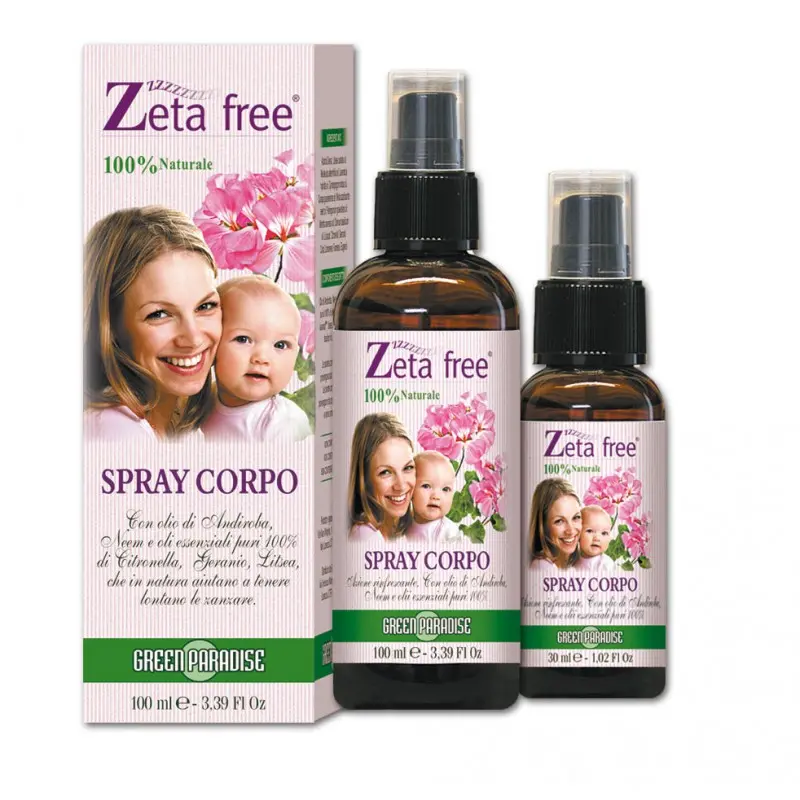 Spray de corp Zeta Free