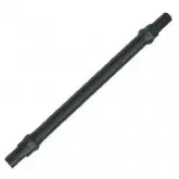 Furtun spaghetti 7 mm cu adaptoare conexiune 6 mm x 6 mm pe ambele capete