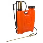 Pompa manuala de presiune, tip rucsac 12 l, cu piston si lance din bronz