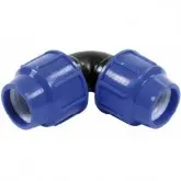 Cot 90° compresiune SAB Perla Blue