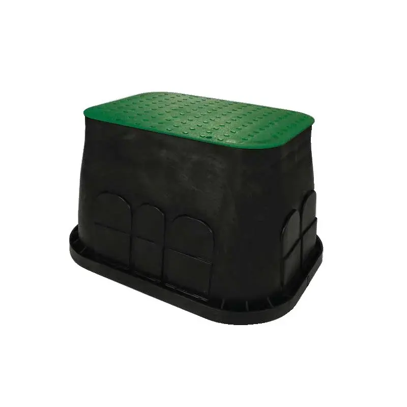 Camin dreptunghiular SAB Jumbo, negru/verde