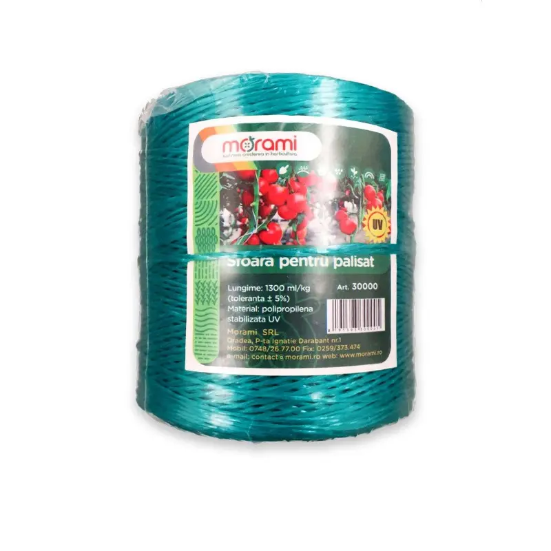 Sfoara palisat pentru legume, verde, rola 900 ml