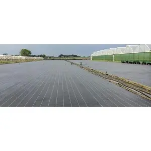 Agrotextil mulcire Agrolys BL90, negru 90 g/mp, 15x100 cm