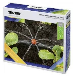 Set microirigare pentru gradina vegetala cu tub Ø13-16 mm