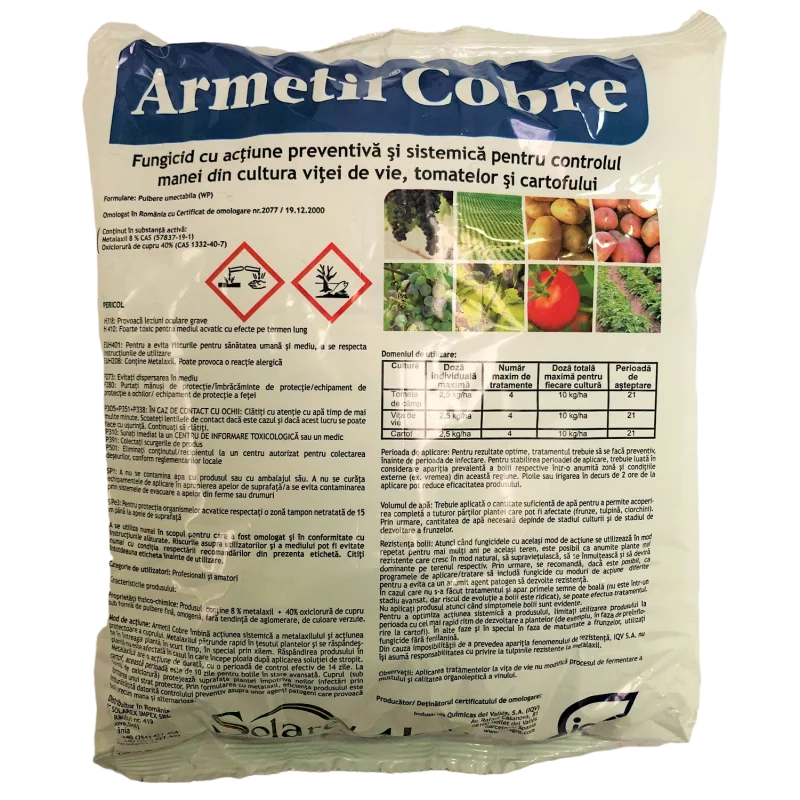Fungicid Armetil Cobre