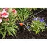 Ciuperca picurare ajustabila cu 8 orificii pentru Ø 4-6 mm, cu picior