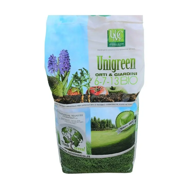 Ingrasamant organo-mineral flori unigreen 6-7-13 orti giardini
