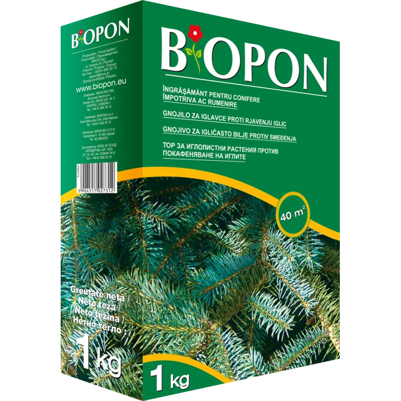 Ingrasamant granulat anti-ingalbenire ace conifere Biopon