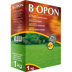 Ingrasamant granulat de toamna pentru gazon Biopon