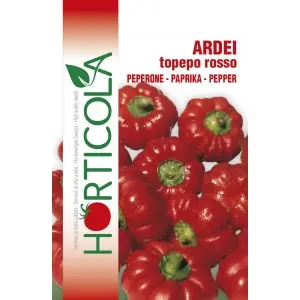 Seminte ardei gogosar Topepo Rosso Horticola