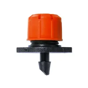 Ciuperca picurare ajustabila cu 8 orificii pentru Ø 13-16 mm, cu picior