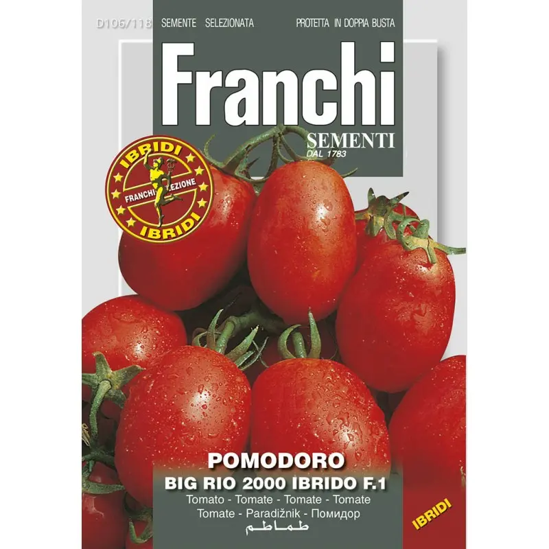 Seminte tomate Big Rio 2000 F1 Franchi Sementi Hibrid