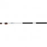 Maner dublu telescopic profesional din aluminiu cu cleme 75 - 135 cm